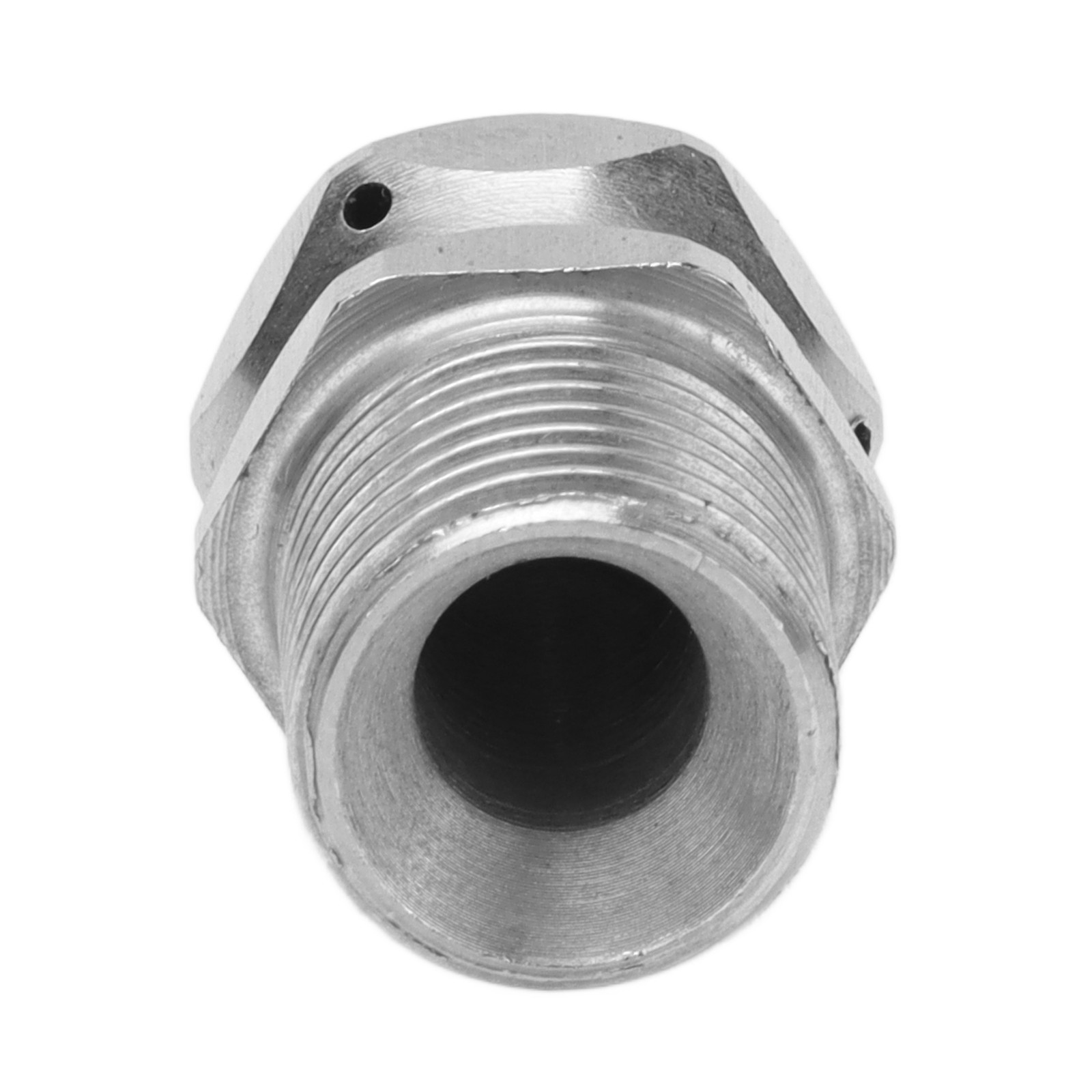 Pipe Cleaning Nozzle G1/4in Male Thread Sewer Nozzle Drain Sewer Wash Jet 4Hole