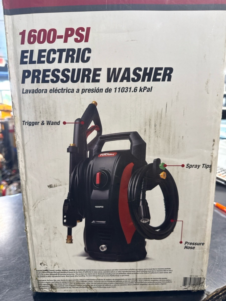 Hyper Tough 1600 PSI Electric Pressure Washer (HPB022983)