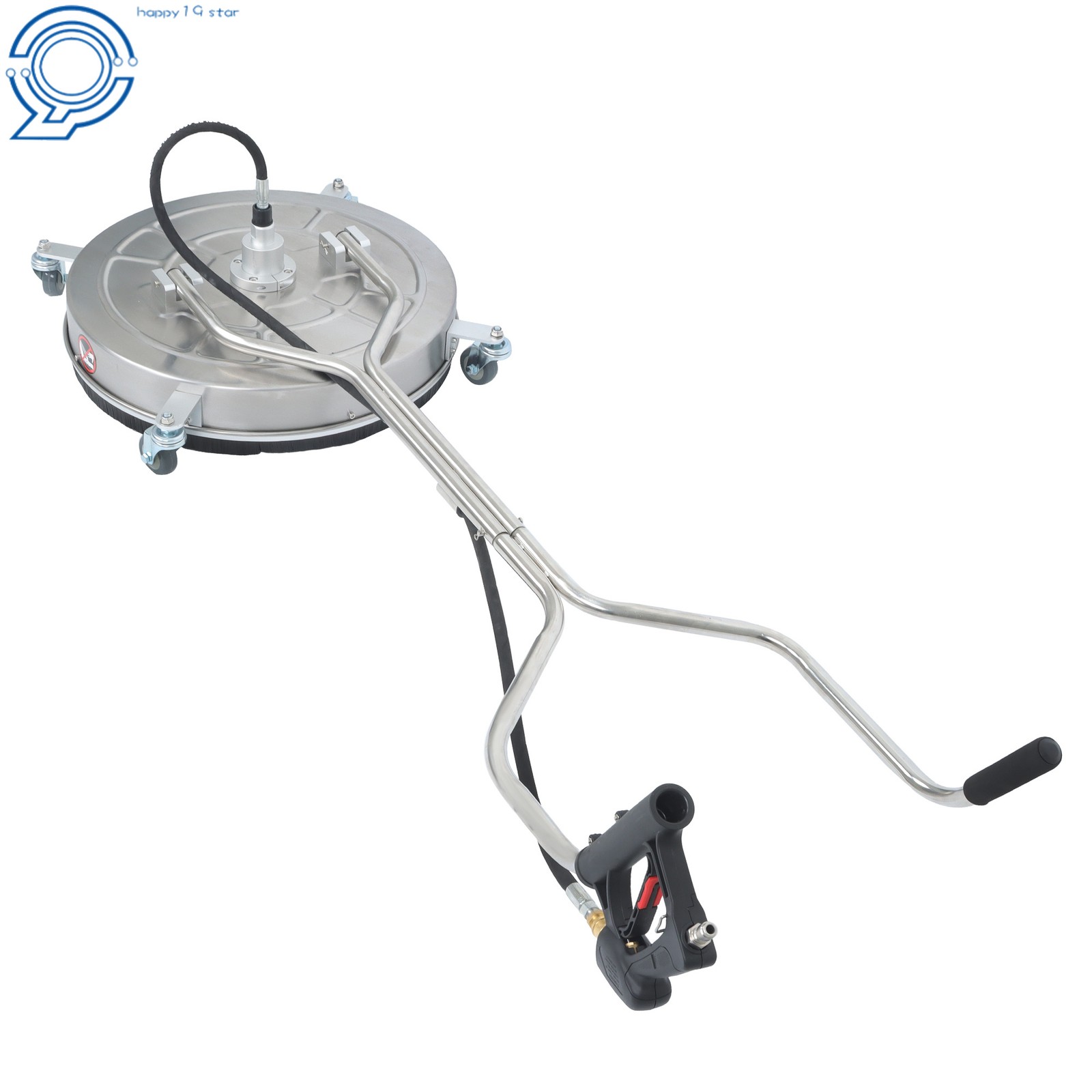 24″ High-Efficiency Pressure Washer Surface Cleaner for Concrete,Patio,Sidewalk