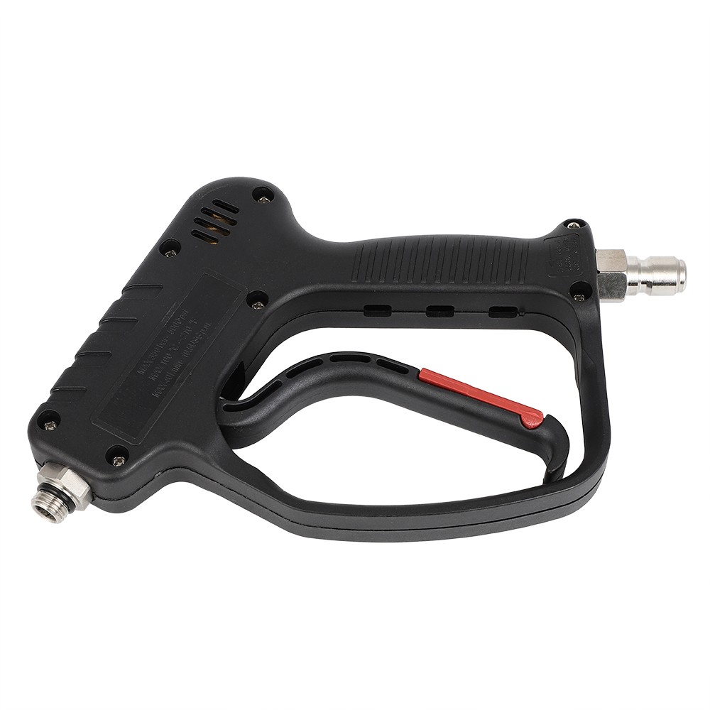 High Pressure Washer Gun 5000PSI 3/8″ with Extension Wand Trigger Handle 1/4″