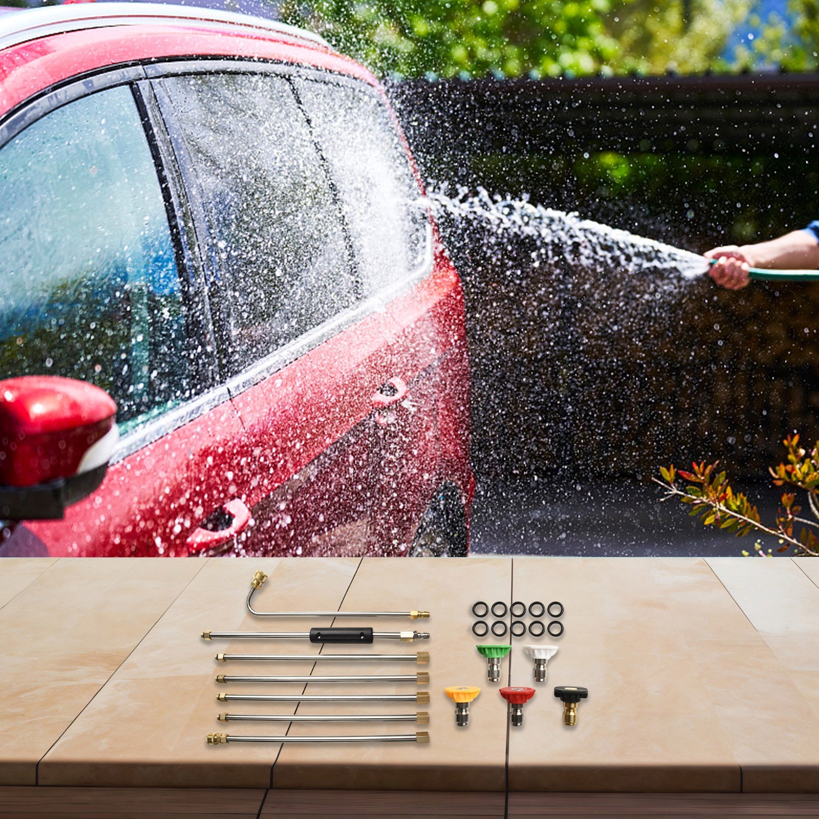 Powerful Gutter Cleaning Tool for Pressure Washer Long lasting Durability