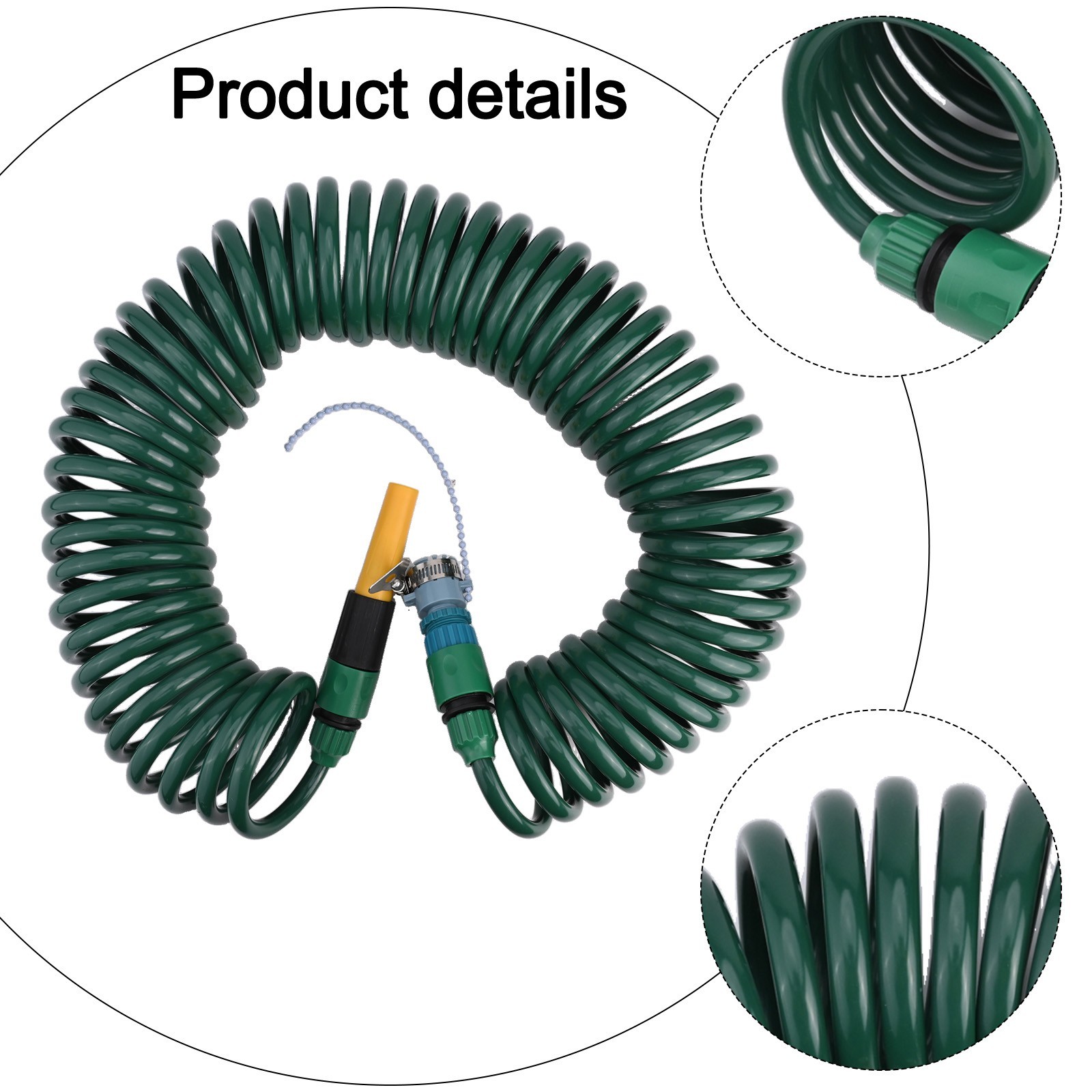 Quick Connector 5M/15M Flexible Water Hose for Garden Watering and Car Washing