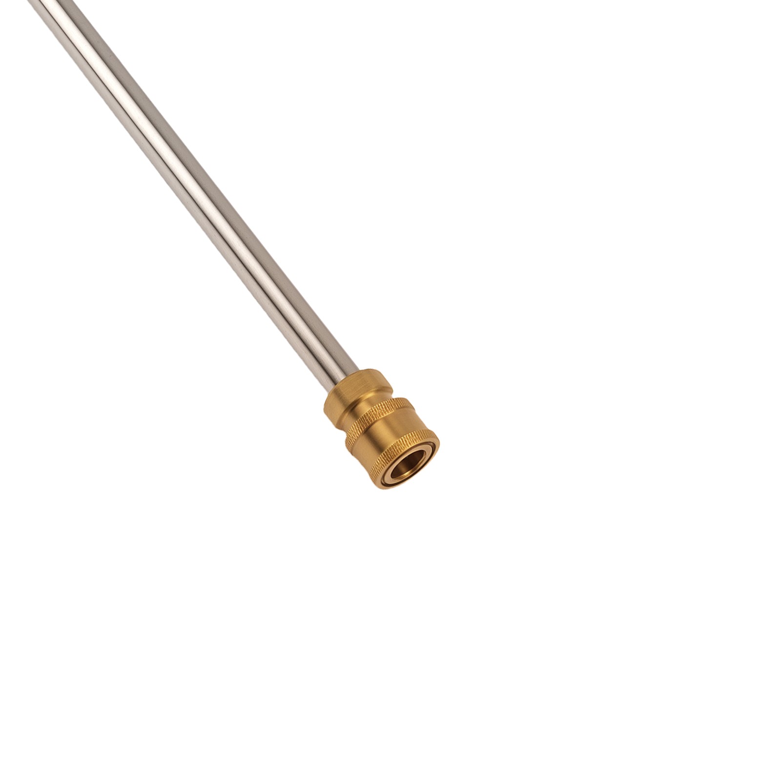 2x 16″ Pressure Washer Extension Rod 4000PSI Stainless Steel 1/4″ Quick Connect