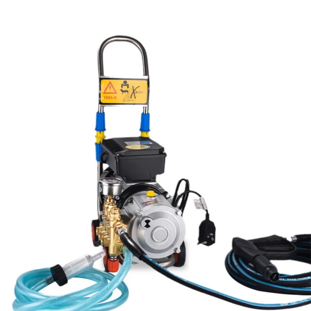 220V High Pressure Washer Home Mobile Pure Copper High Power Car Wash Equipment