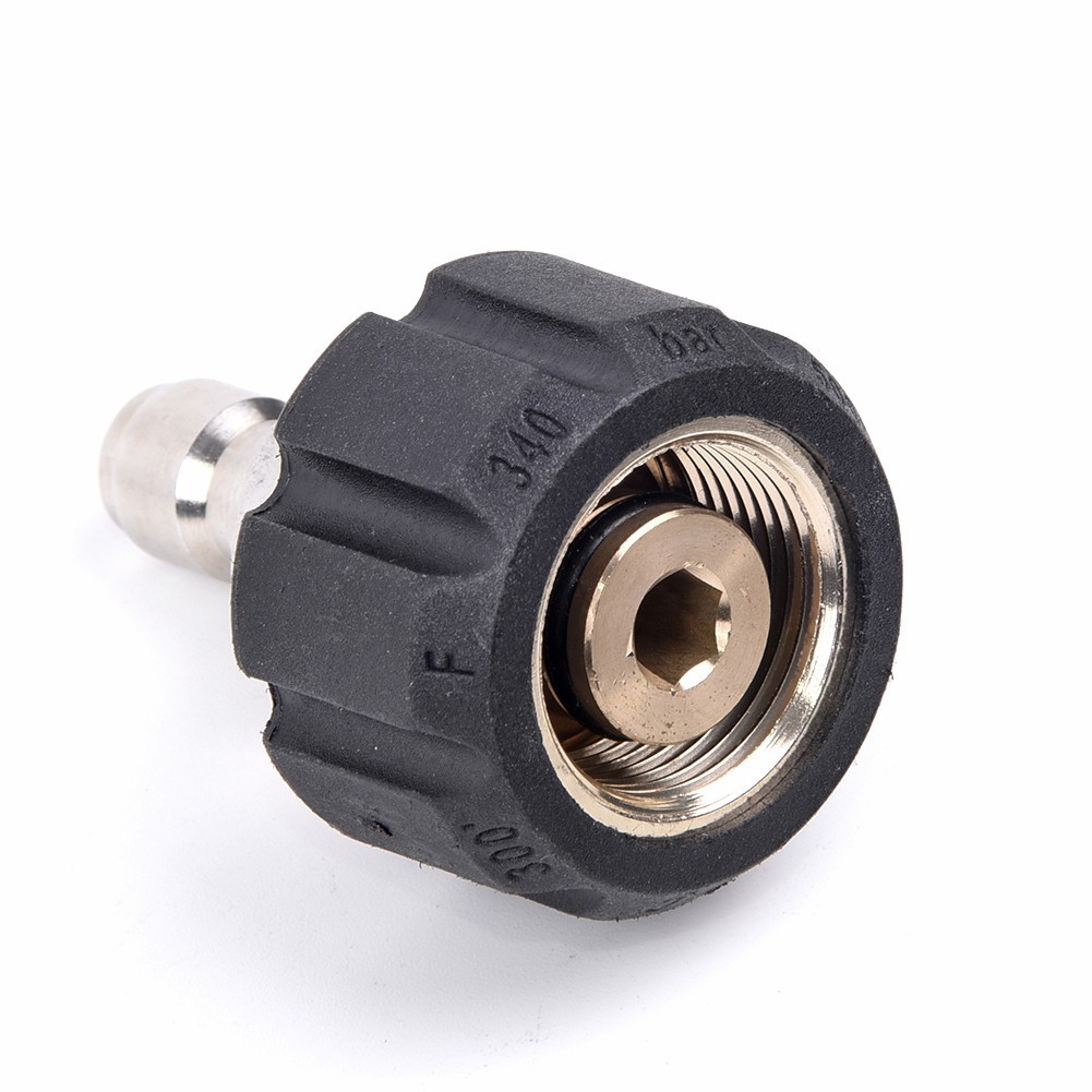 Pressure Washer Quick Connect M22/14 To 1/4 Male Pipe Accessory