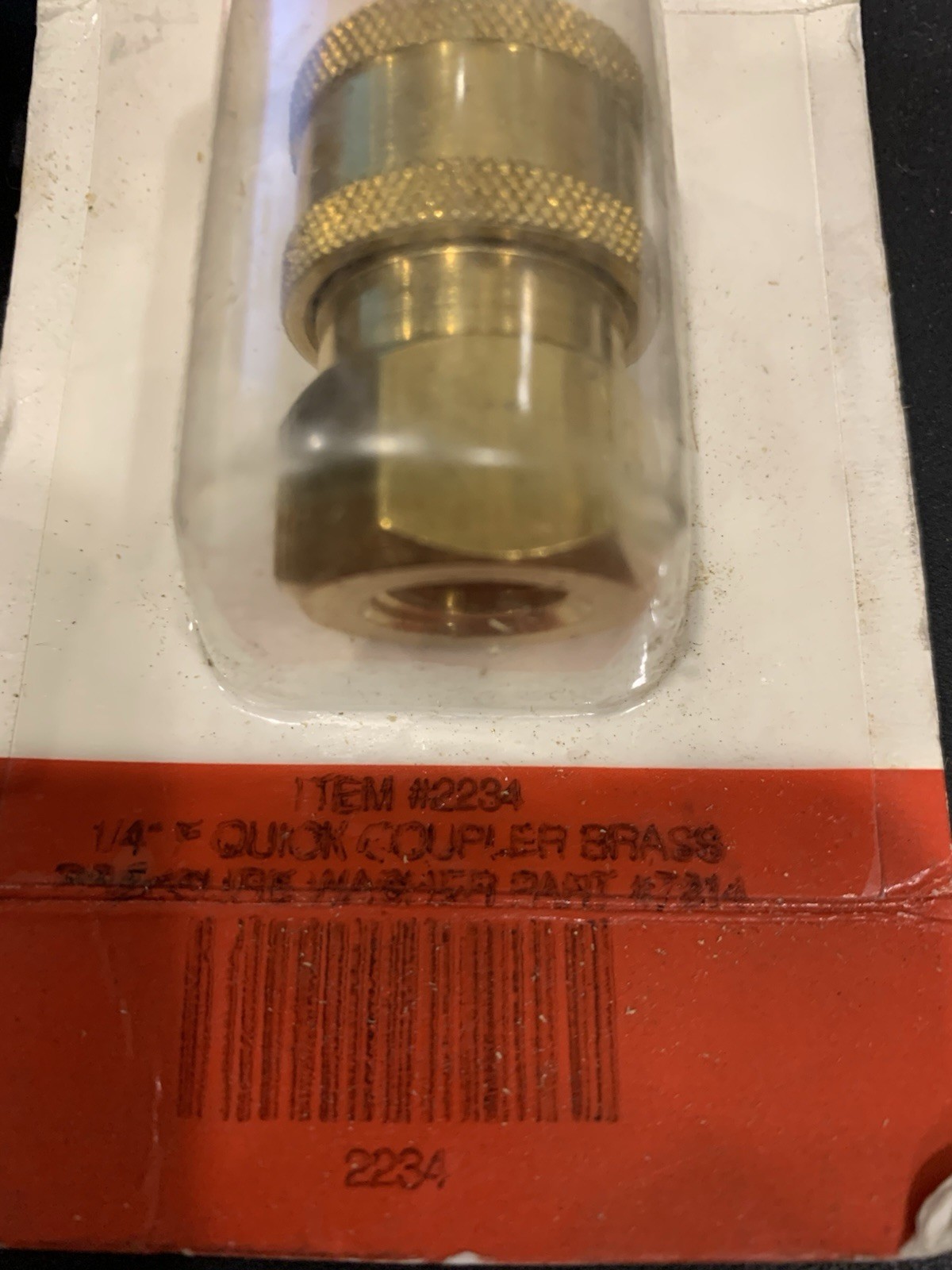 5-1/4″ FPT Female & Male Brass Socket Quick Connect Coupler for Pressure Washer