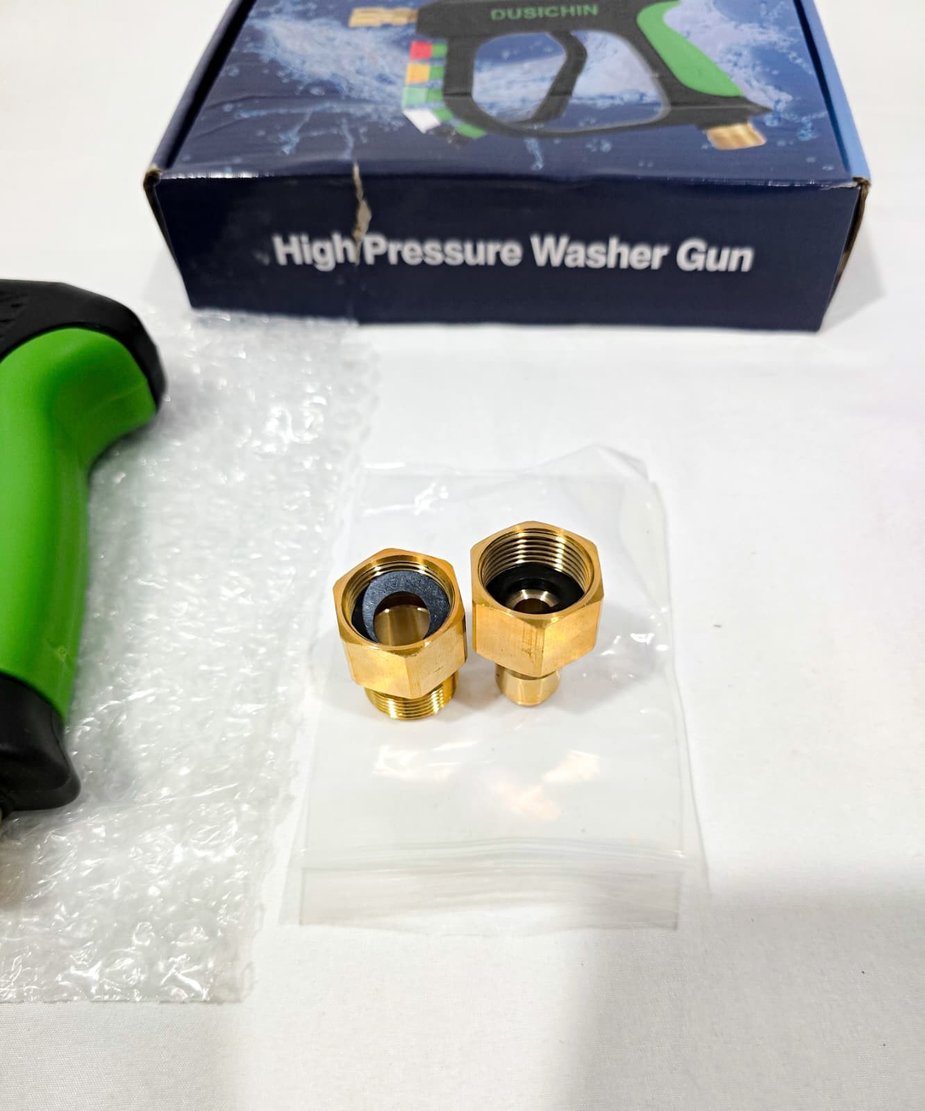 DUSICHIN Pressure Washer Short Gun 5 Nozzle Tips (A2)