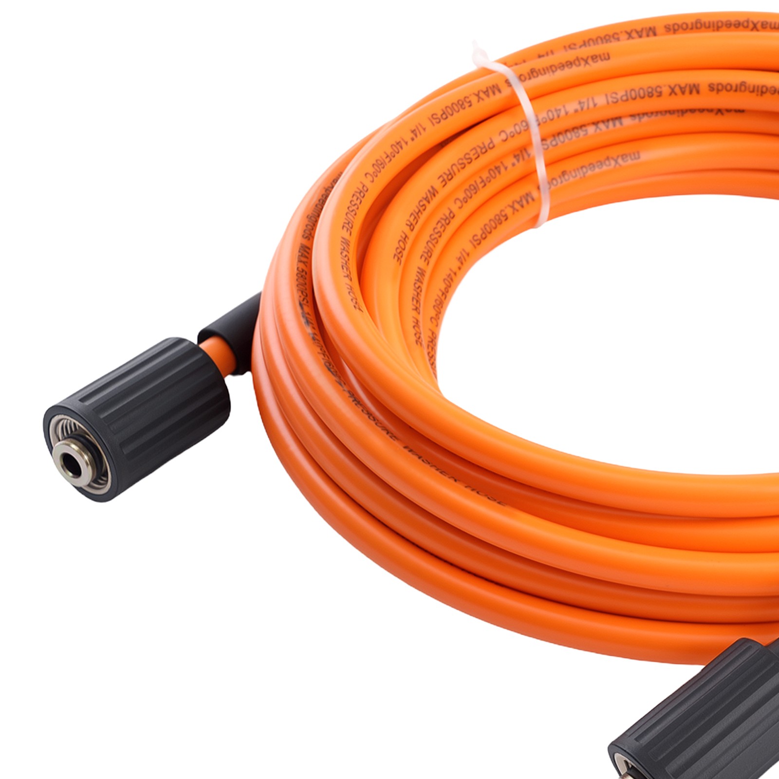 1/4 Inch Pressure Washer Hose 30 Feet 5800PSI Extension Hose Kink Resistant