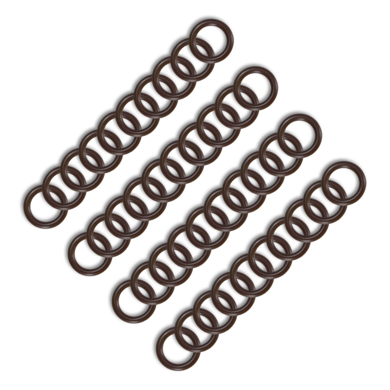 40-Pack 2/5″ Fluorine Rubber O Ring Assortment Kit for Quick Coupler