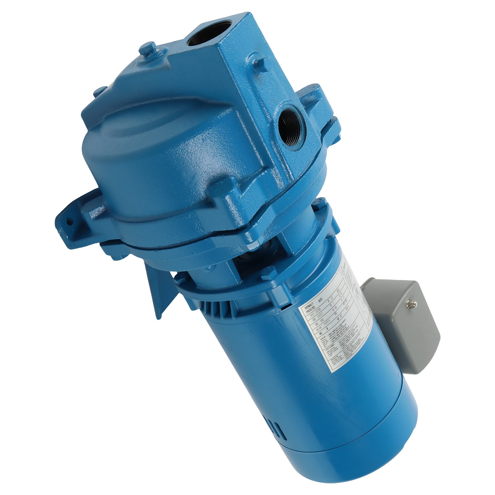 J5S Shallow Well Jet Pump 1/2 HP Cast Iron, 115/230V Dual Voltage 3450RPM