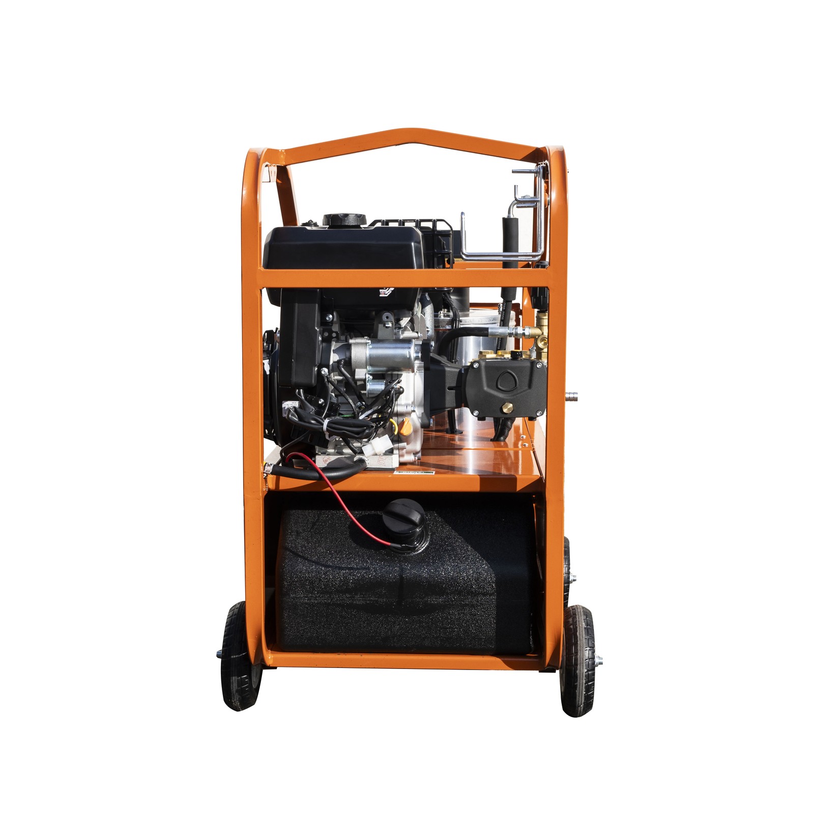 Commercial Hot Water Pressure Washer 4000 PSI 4.0 GPM 420cc Gas Electric Start