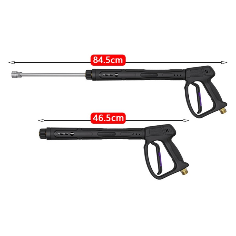 400bar Pressure Washer Pistol with Swivel Joint and Five Nozzle Accessory Set