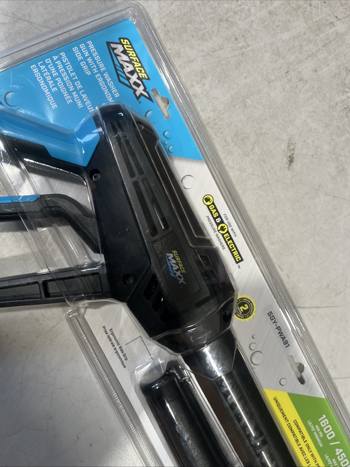 SurfaceMaxx SGY-PWA91 Pressure Washer Gun 4500 psi