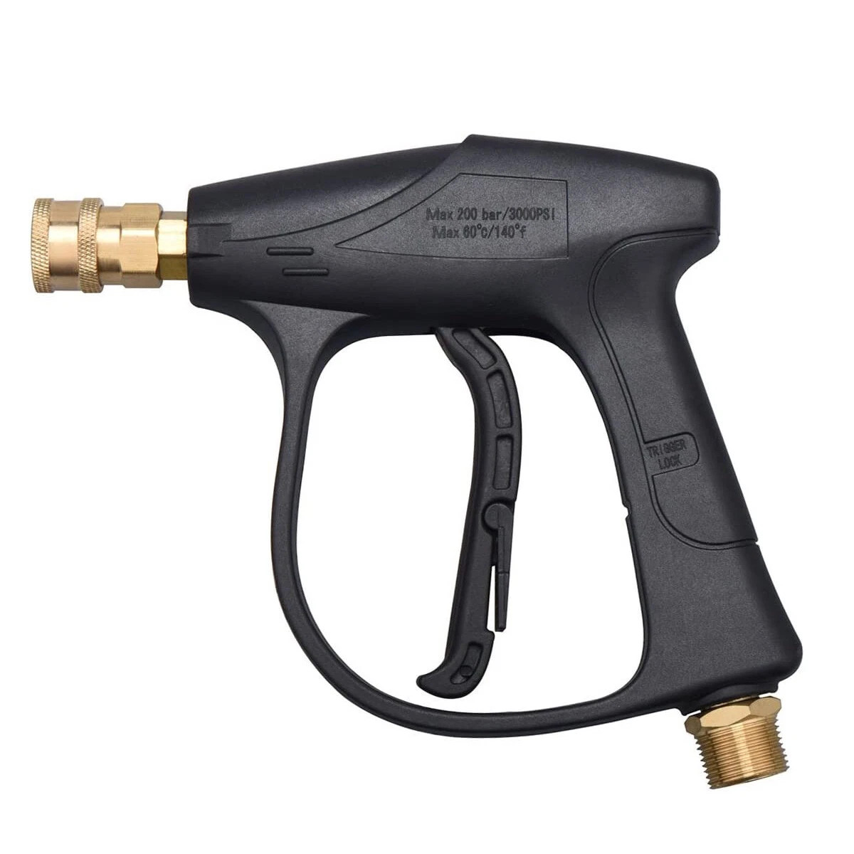 High Pressure 4000PSI Car Power Washer Gun Spray Wand Lance Nozzle and Hose Kit