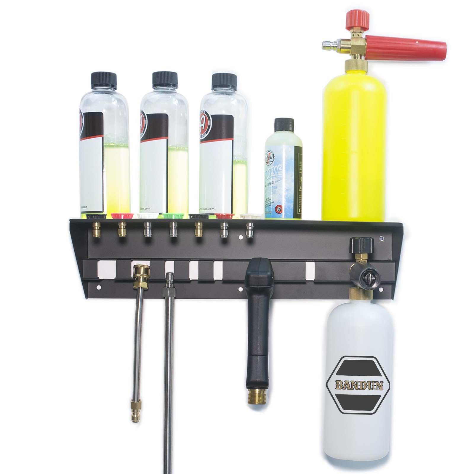 Pressure Washer Gun Holder with Shelf,Foam Cannon Holder for Pressure Washer …