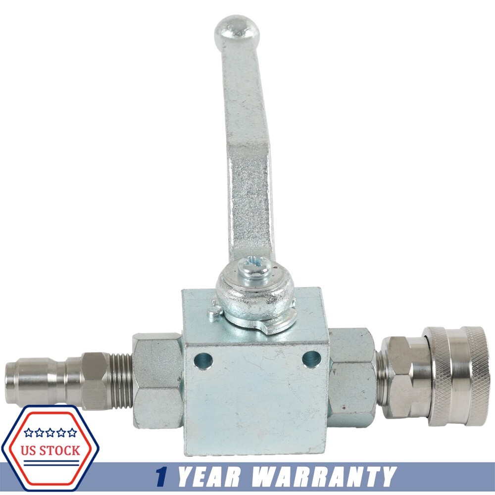 3/8″ Ball Valve 4500 PSI 3/8″ fitting Female Out NEW For Pressure Washers Max