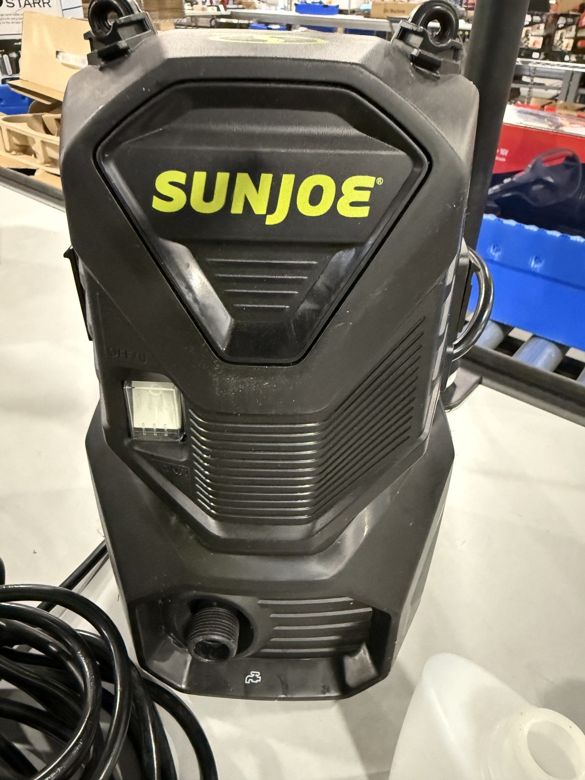 SUN JOE SPX15000-Q 1500 PSI PRESSURE WASHER 13-AMP FOAM CANNON – Scratch & Dent
