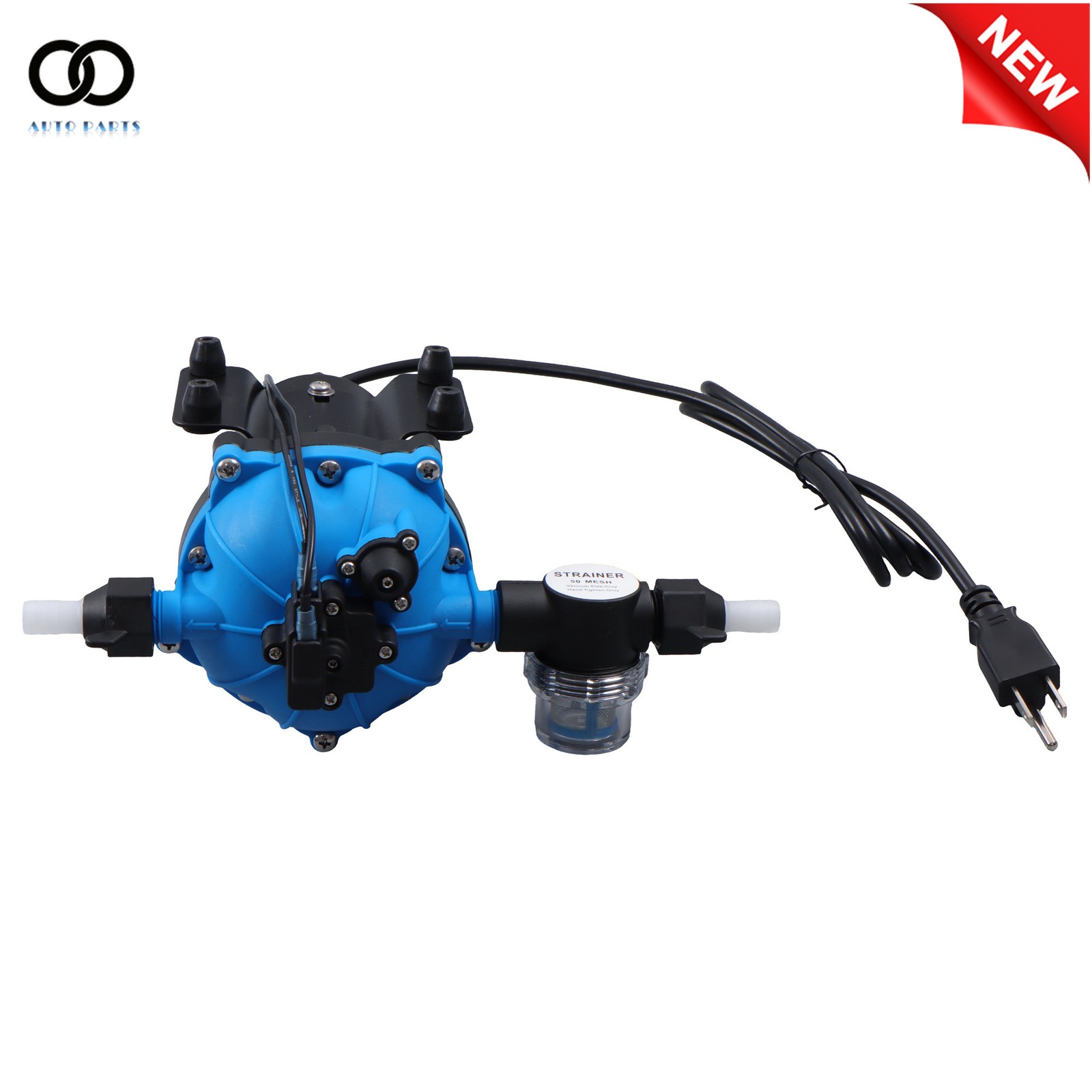 Water Diaphragm Pump 5-chamber 6GPM 80PSI 110V AC Self Priming RV Water Pump