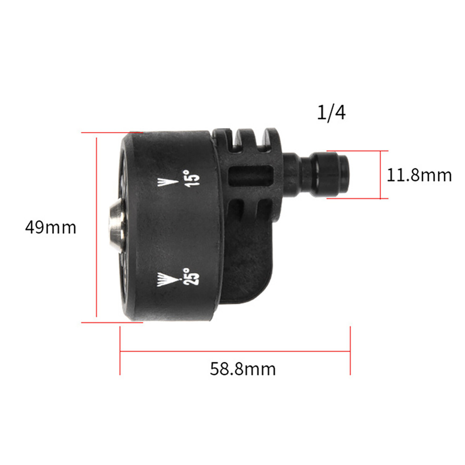 6 in 1 Adjustable Spray Hose Nozzle Water Gun Accessories For Pressure Washer
