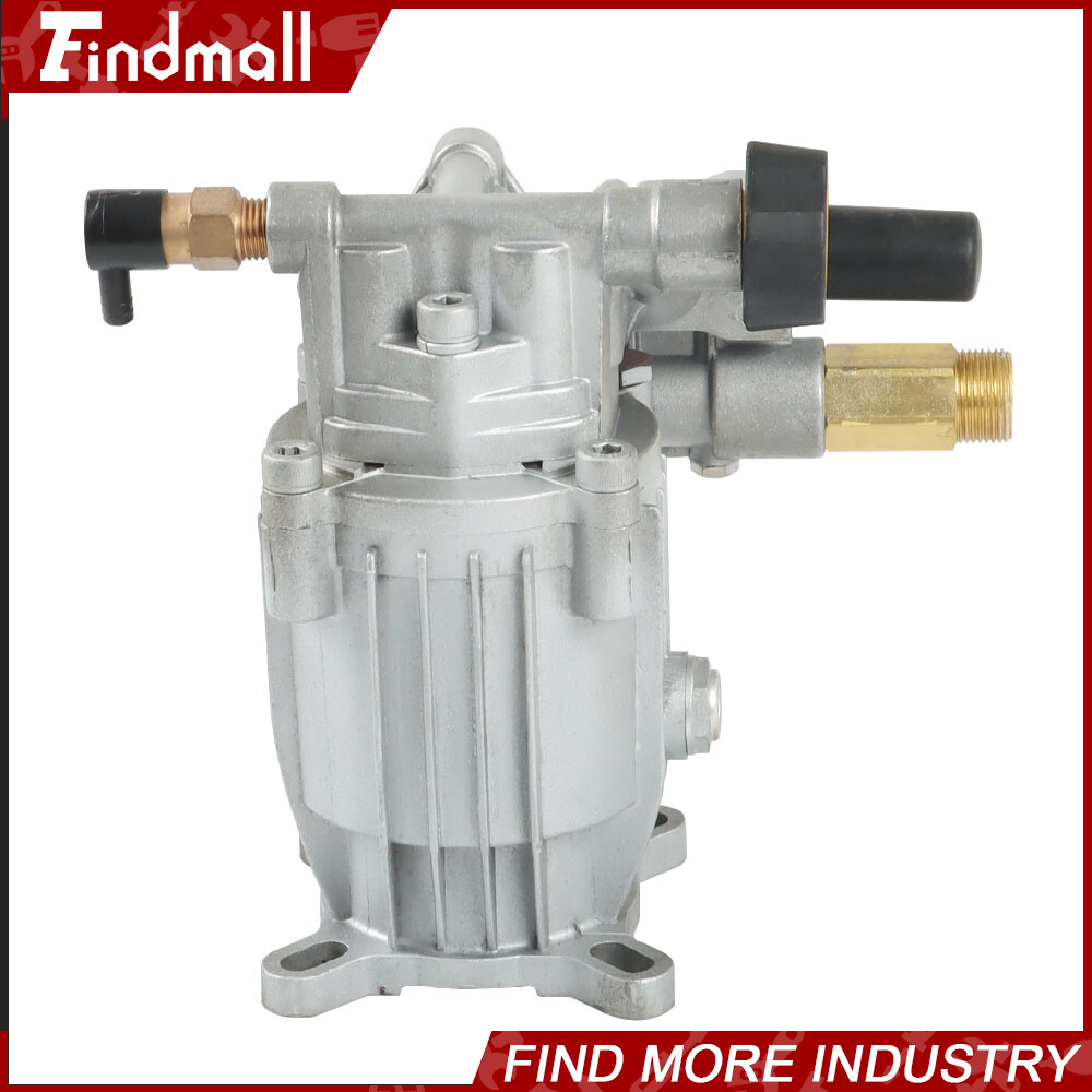 Pressure Washer Pump Horizontal 3/4″Shaft – MAX 3000 PSI 2.5 GPM Oil Sealed