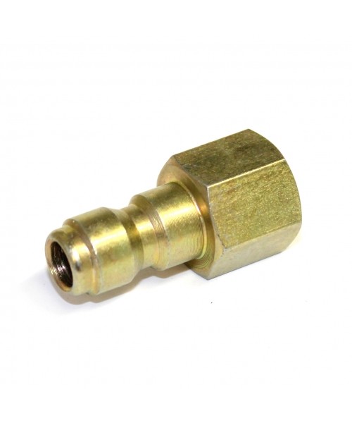 3/8″ F NPT Screw Thread to 3/8″ Male Quick Connect Plug for Pressure Washers