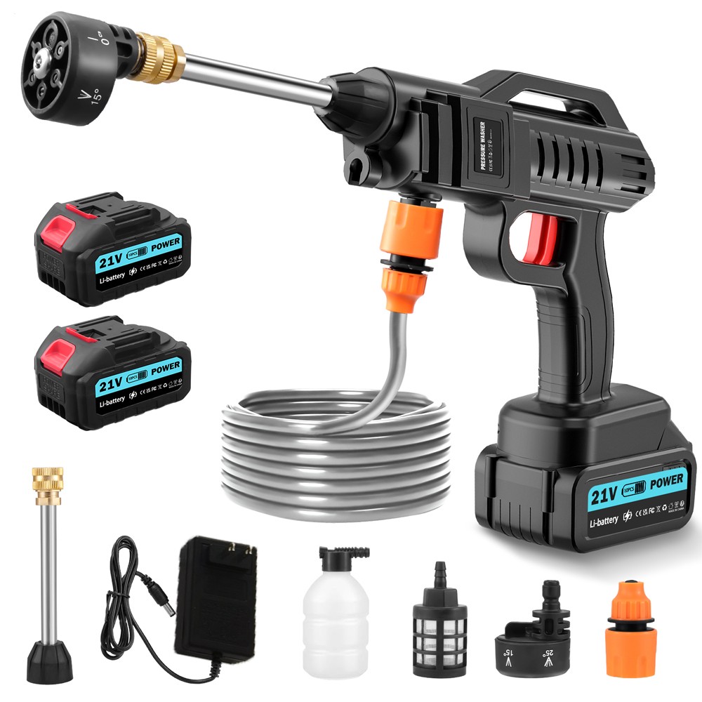 Wireless High Pressure Car Washer Portable Car Wash Cleaner Machine Water Gun