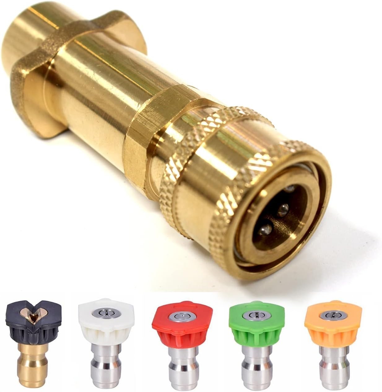 Brass Pressure Washer Gun Adapter,Short Pole for Karcher K Series,K2,K3,K4,K5…