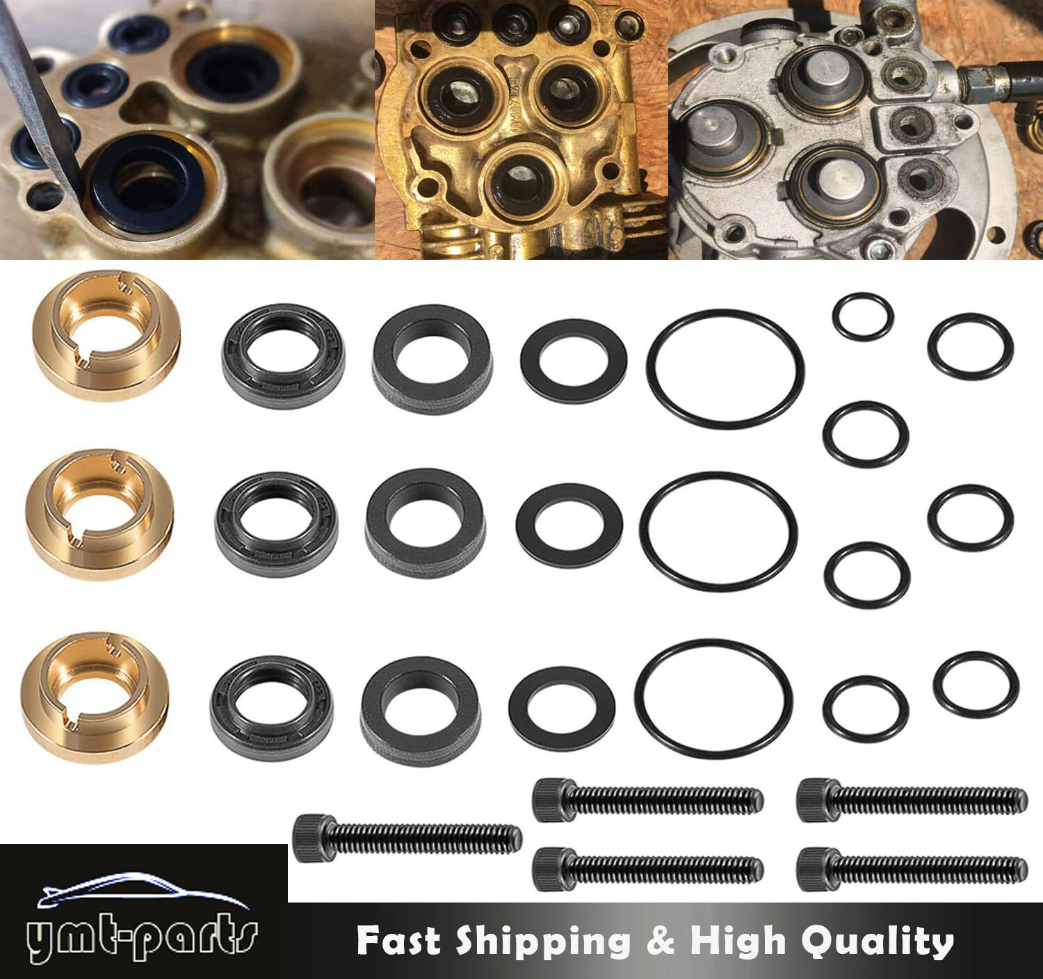 27Pcs Pressure Washer Seal Kit Fit Briggs & Stratton 190595GS 190711GS 193807GS