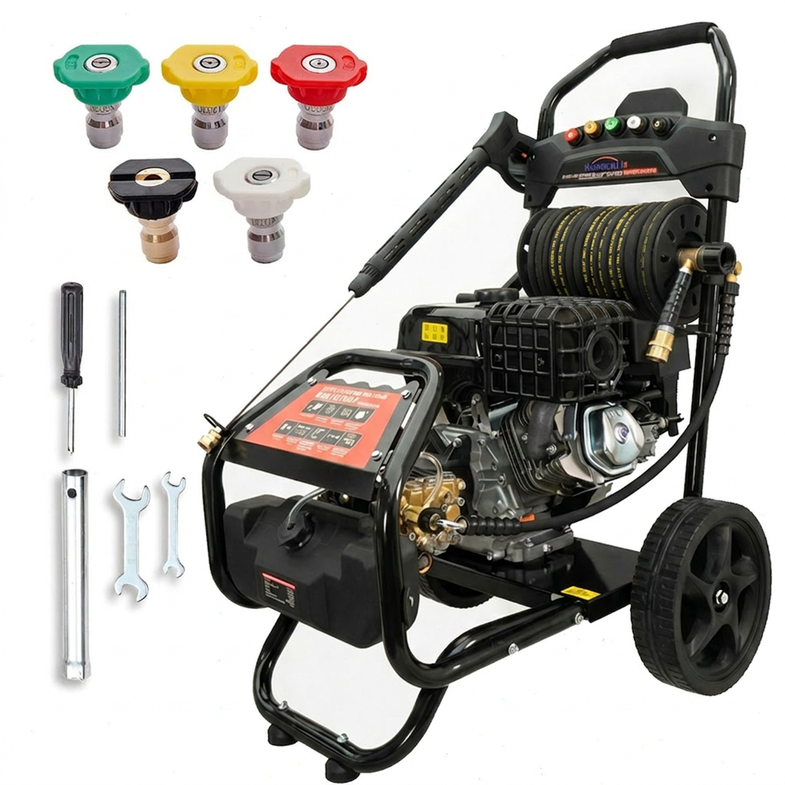 HoldwellS Gas Pressure Washer 4400 PSI 4.0 GPM Gas Powered Pressure Washer