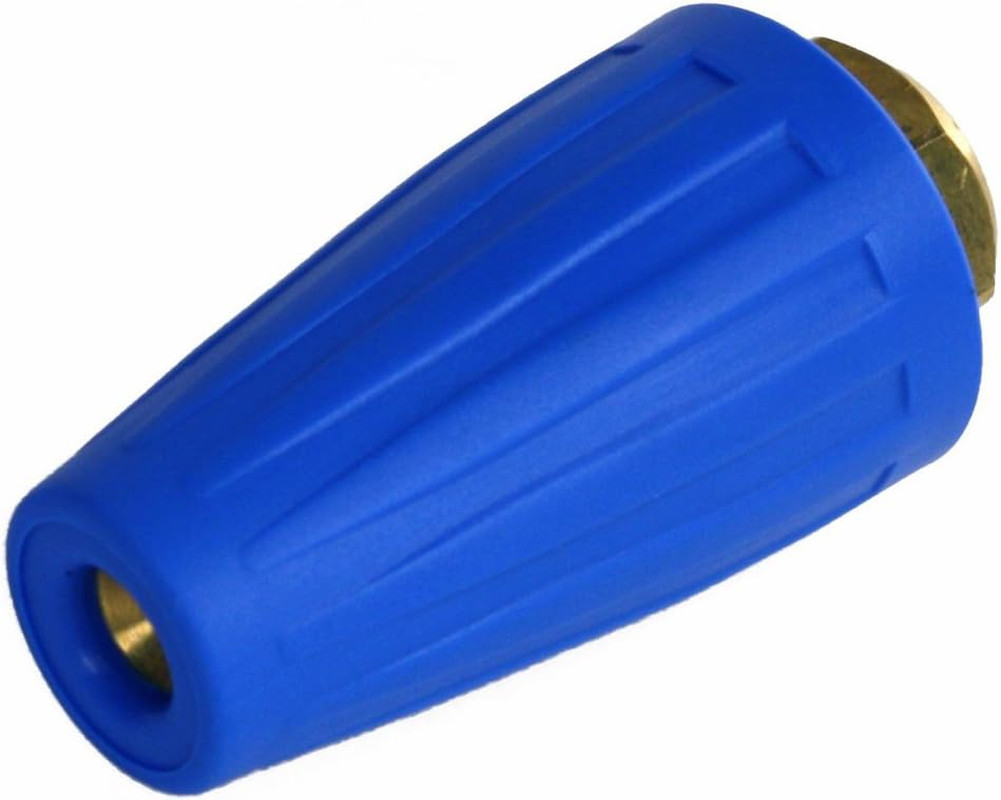 Erie Tools Alloy Steel Pressure Washer Rotating Turbo Nozzle 4,000 PSI, 3.0 Orif