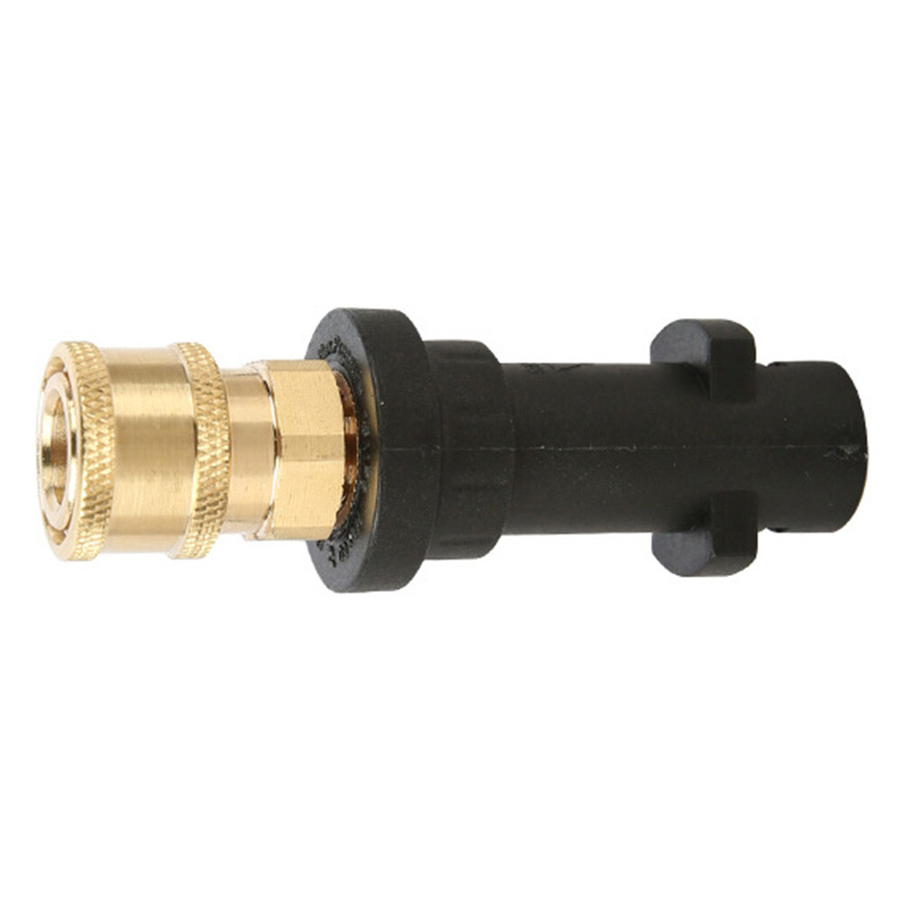 1/4” Quick Connect Pressure Washer Gun Adapter Snow Foam Male Nozzle Fit Karche