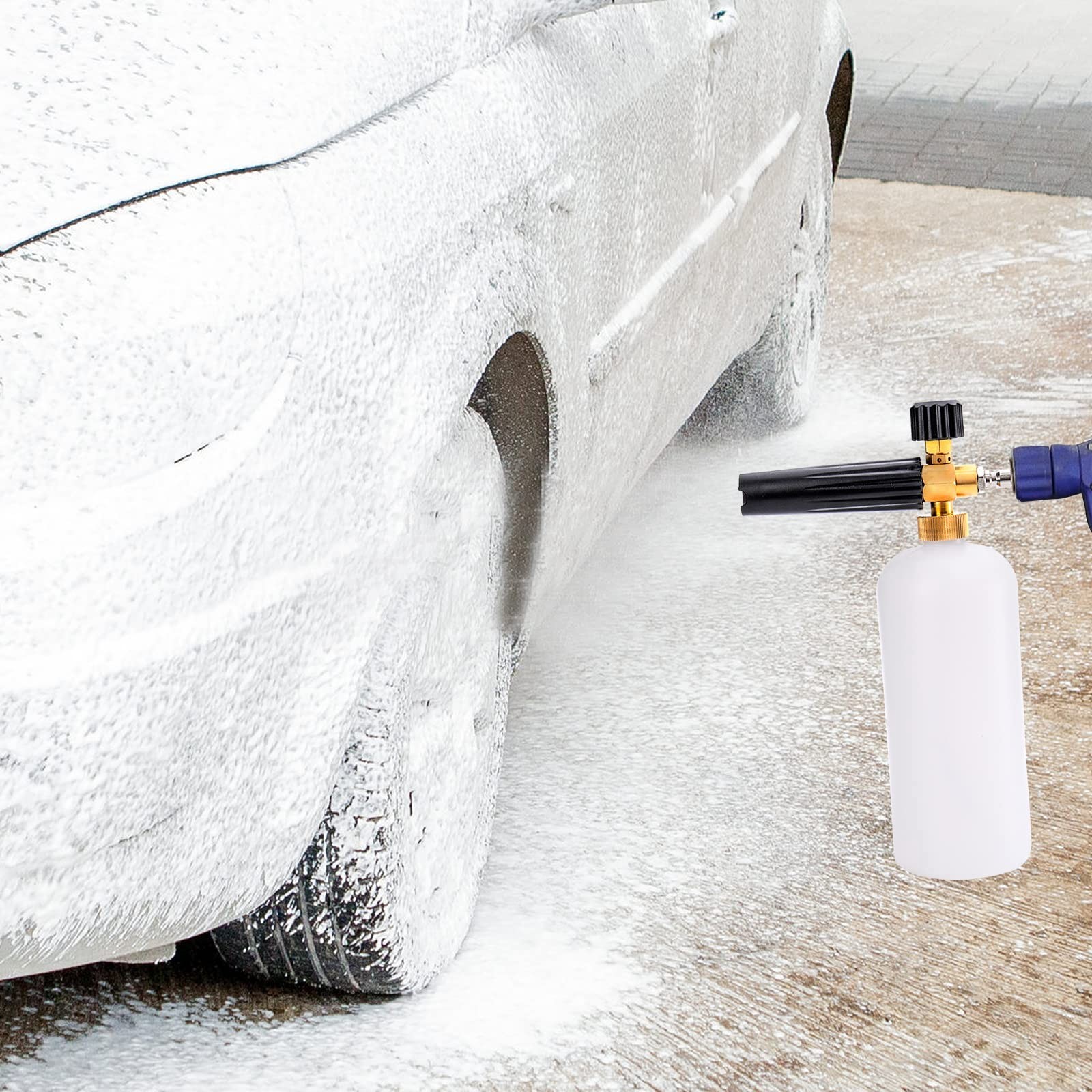 Power Pressure Washer Attachment Sprayer Dispenser Soap Foam Blaster Car Wash
