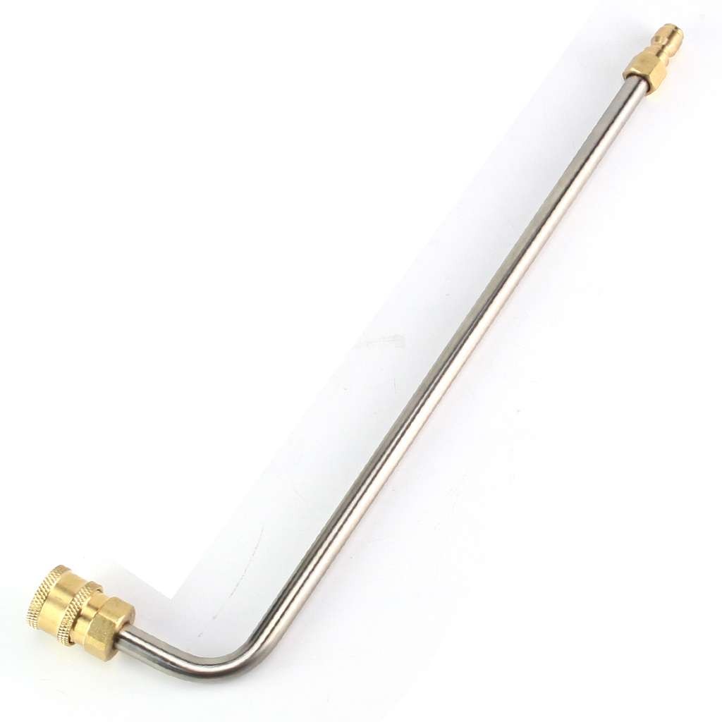 High Pressure Washer Gutter Cleaner Rod Nozzle For Lance Wand 1/4 Quick Connect