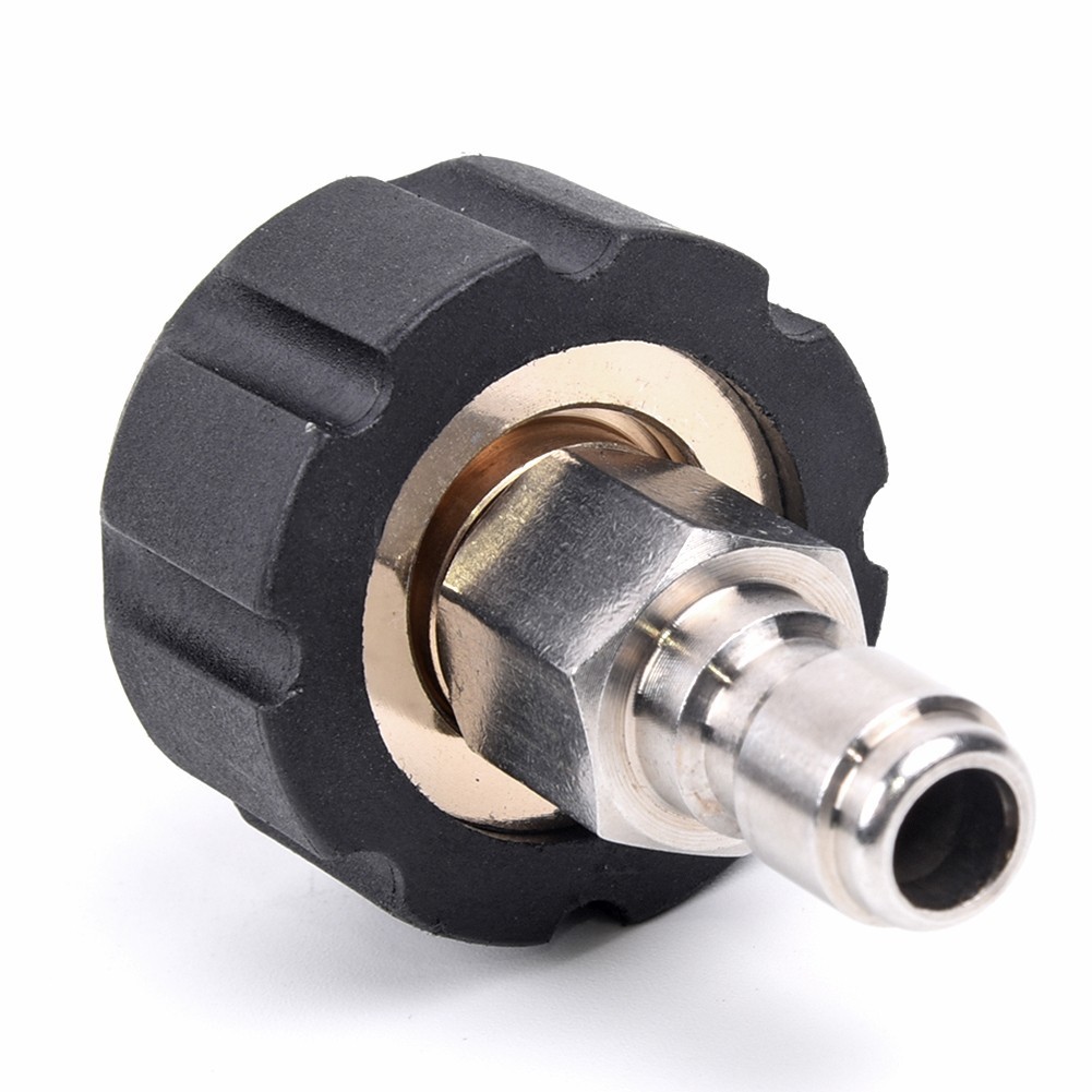 Pressure Washer Quick Connect M22/14 To 1/4 Male Pipe Accessory