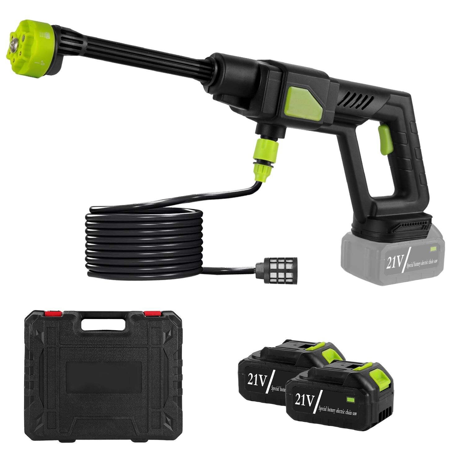 Cordless Pressure Washer Portable Electric Power Washer High Pressure Water Spra