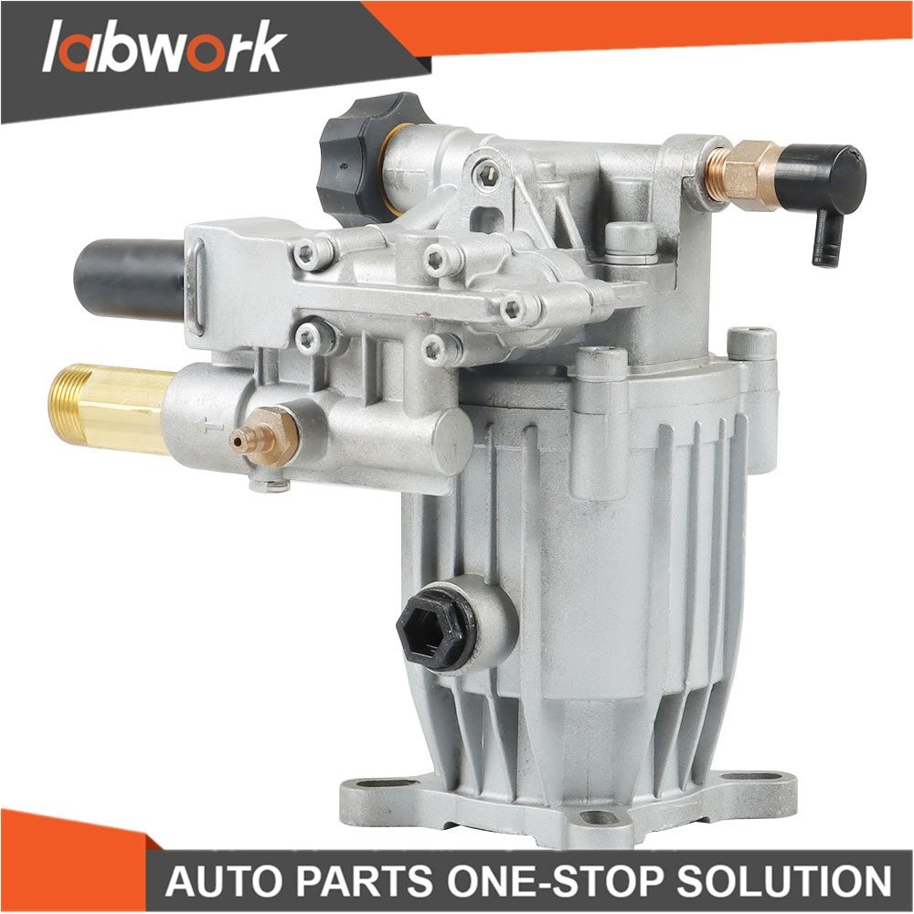 Labwork Pressure Washer Pump 3/4 HorizShaft MAX 3000 PSI 2.5 GPM Oil Sealed