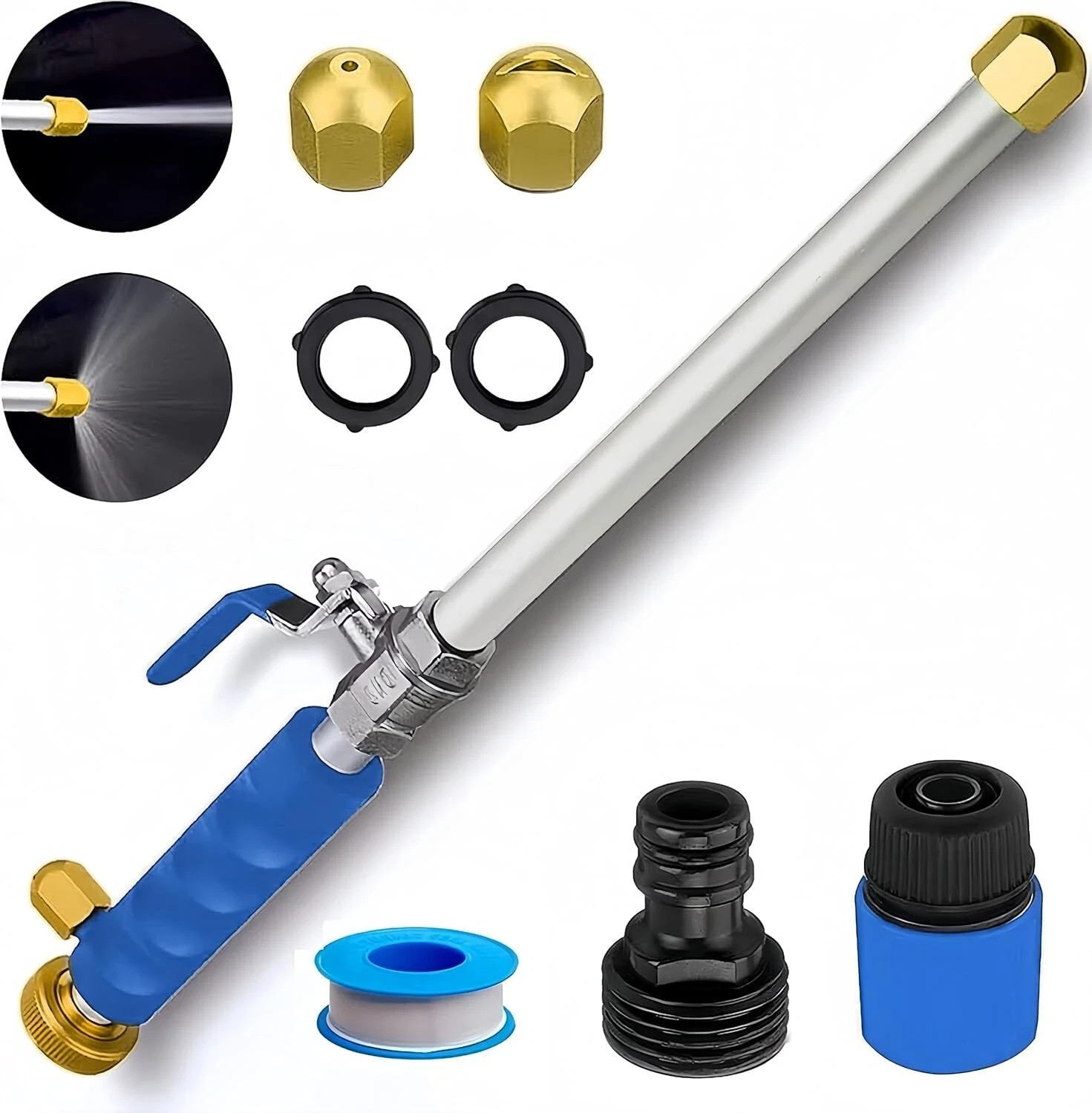 High Pressure Power Washer Water Spray Gun Hose Attachment Jet Sono Jetsono Styl