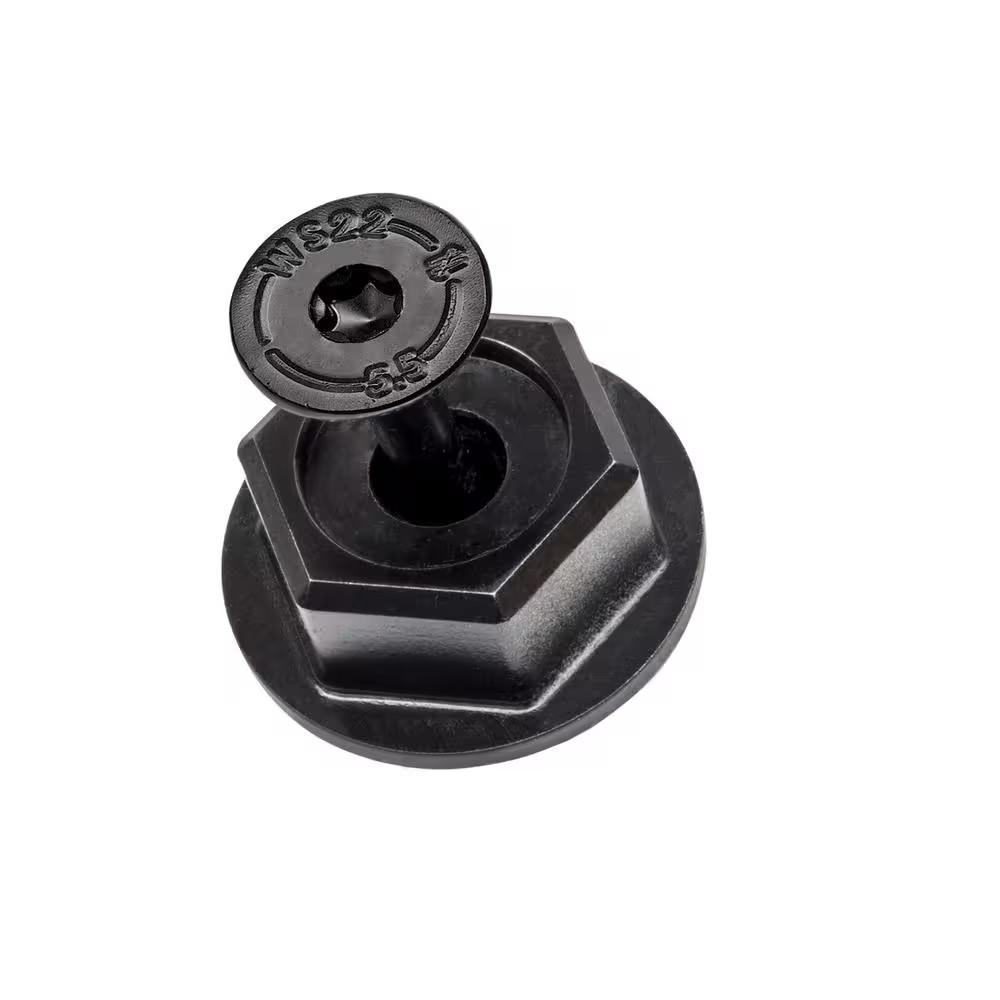 Outdoor Accents Black Powder-Coated Hex-Head Washer (8-Pack)