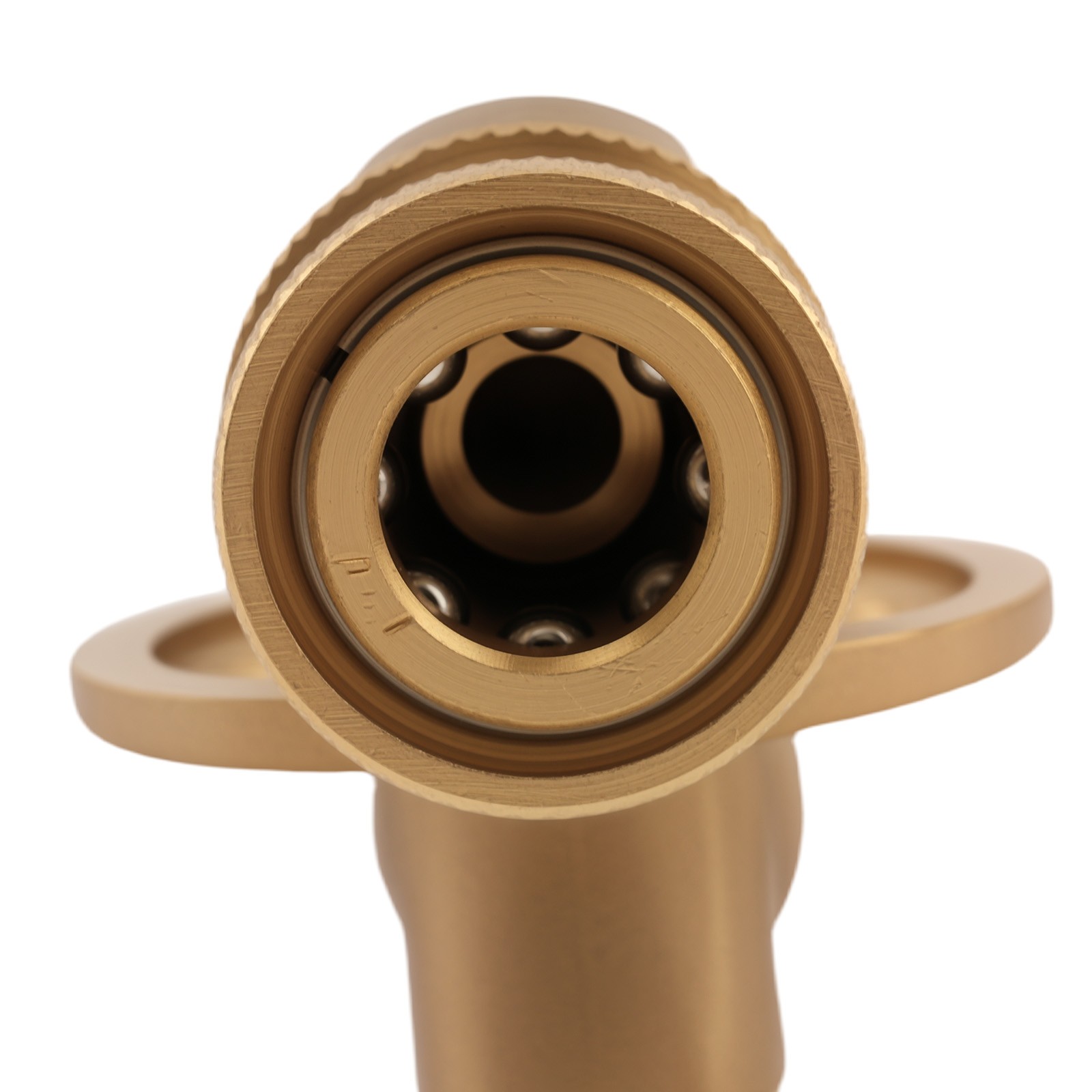 1/4″ Pressure Washer Adapter Pivoting Coupler 240° Rotation Brass Stainless