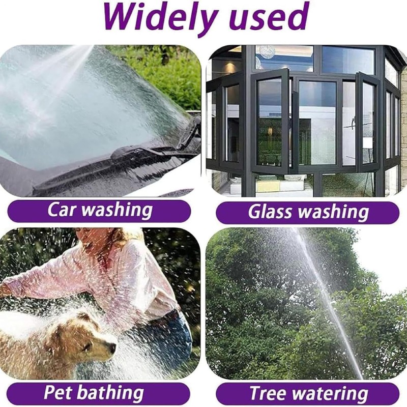 High Pressure Power Washer Water Spray Gun Nozzle Wand Attachment Garden Hose