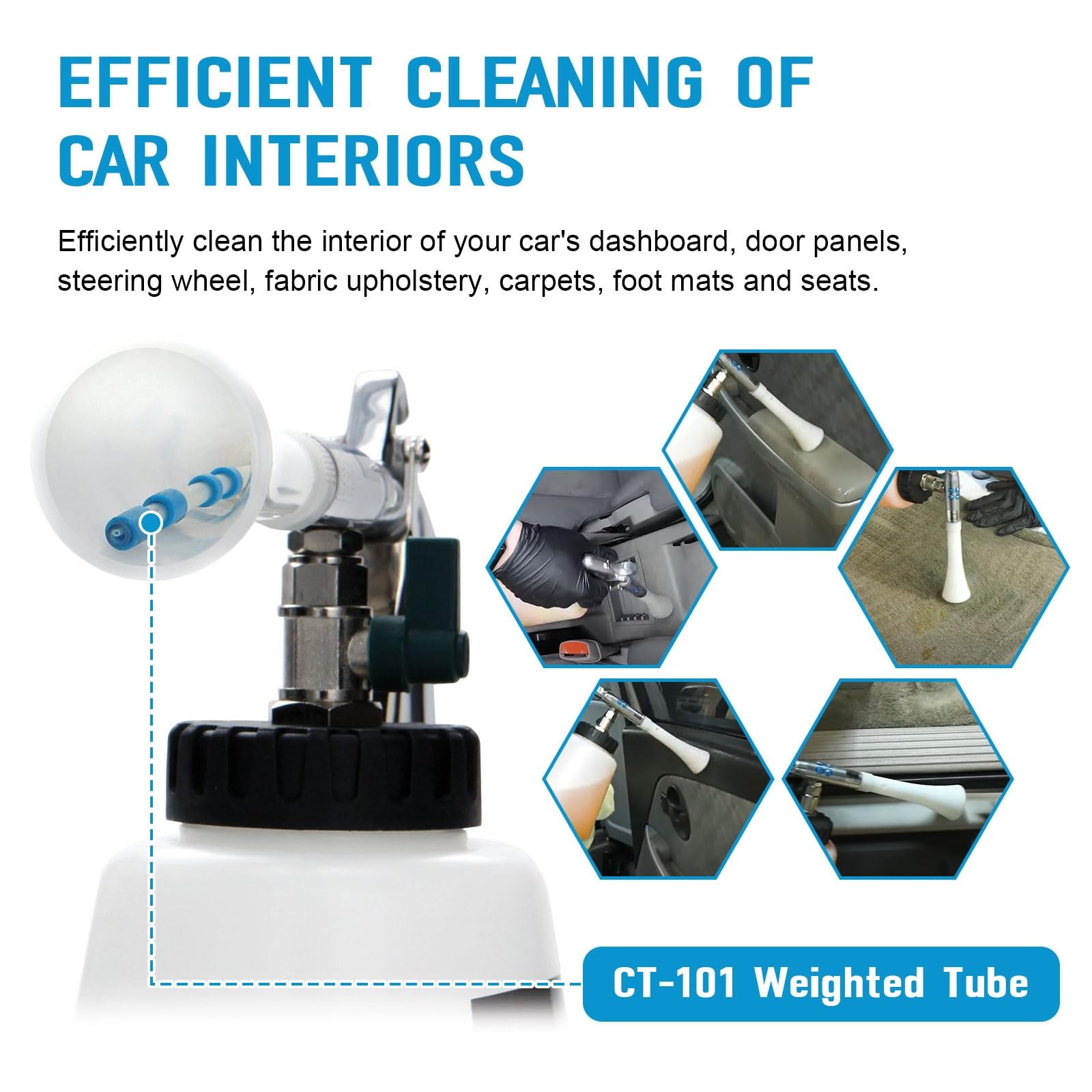 KEYDINHT Car Cleaning Gun Part For Weighted Tube 0.32 Ounce (Pack of 1)