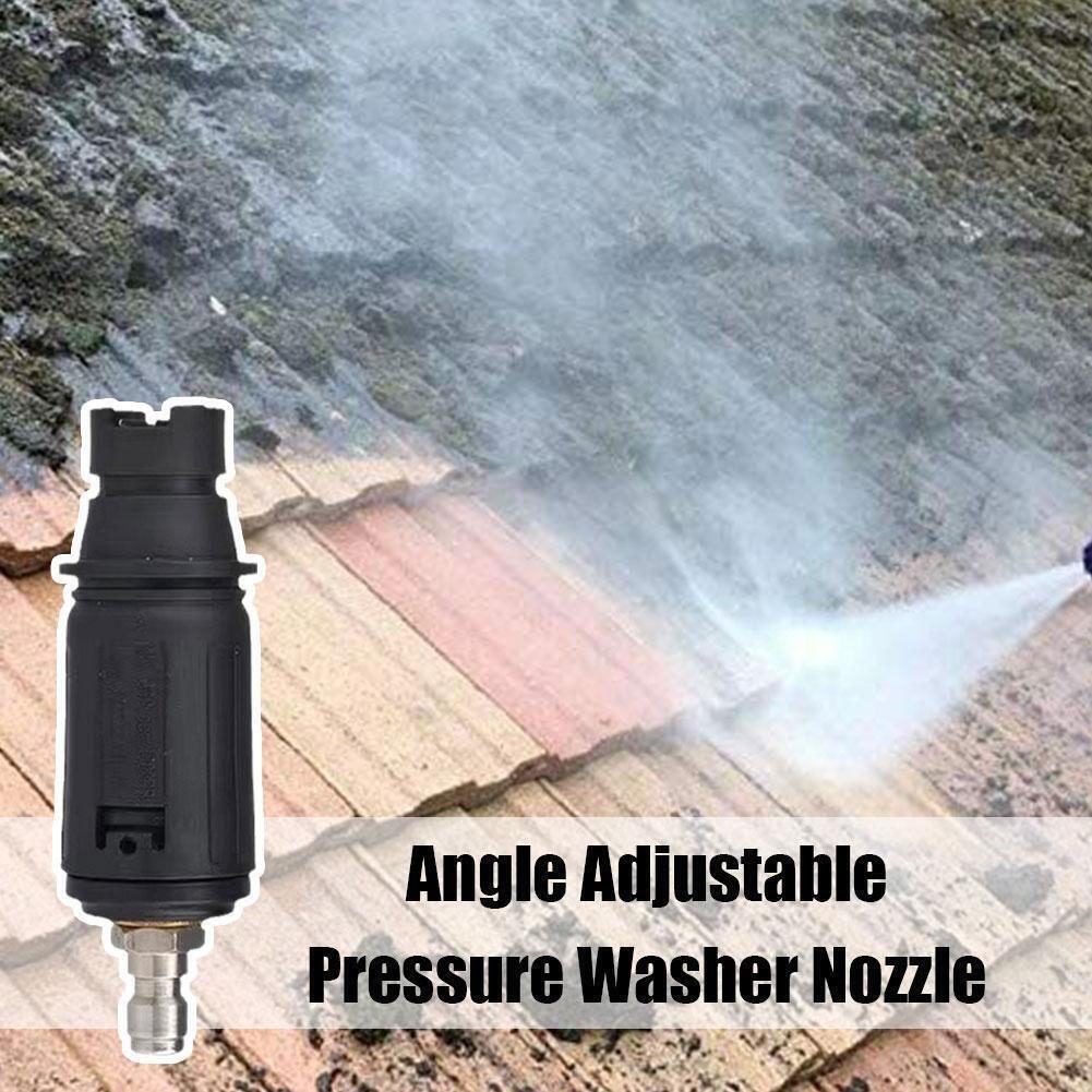 Quick Pressure Washer Turbo Nozzle Adjustable Spray Angle for Better Results