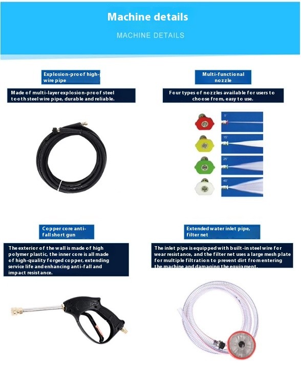 LT-17MB High Pressure Washer Car Wash Machine Water Gun Car Wash Shop