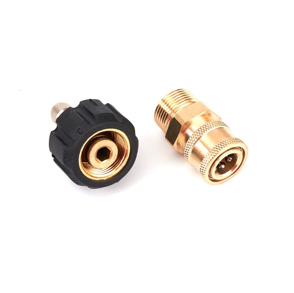 Kit Coupler Outdoor Parts Replacement Washing 5000PSI Adapter Attachment