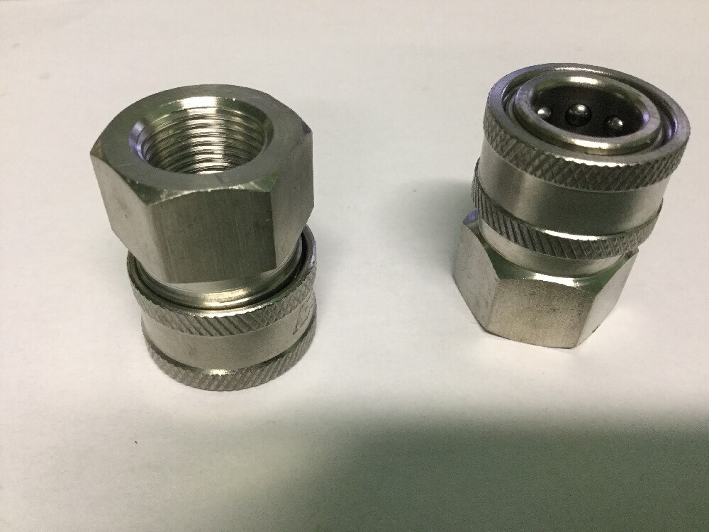 2- Power Pressure Washer 3/8″ FPT Quick Connect Socket 4000 PSI Stainless Steel