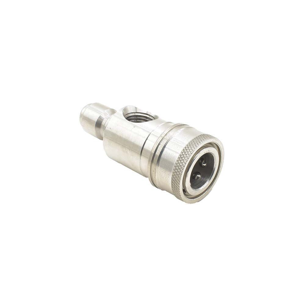 PW7222 Pressure Washer Stainless Steel Gauge Coupler 3/8 Inch Quick Connect