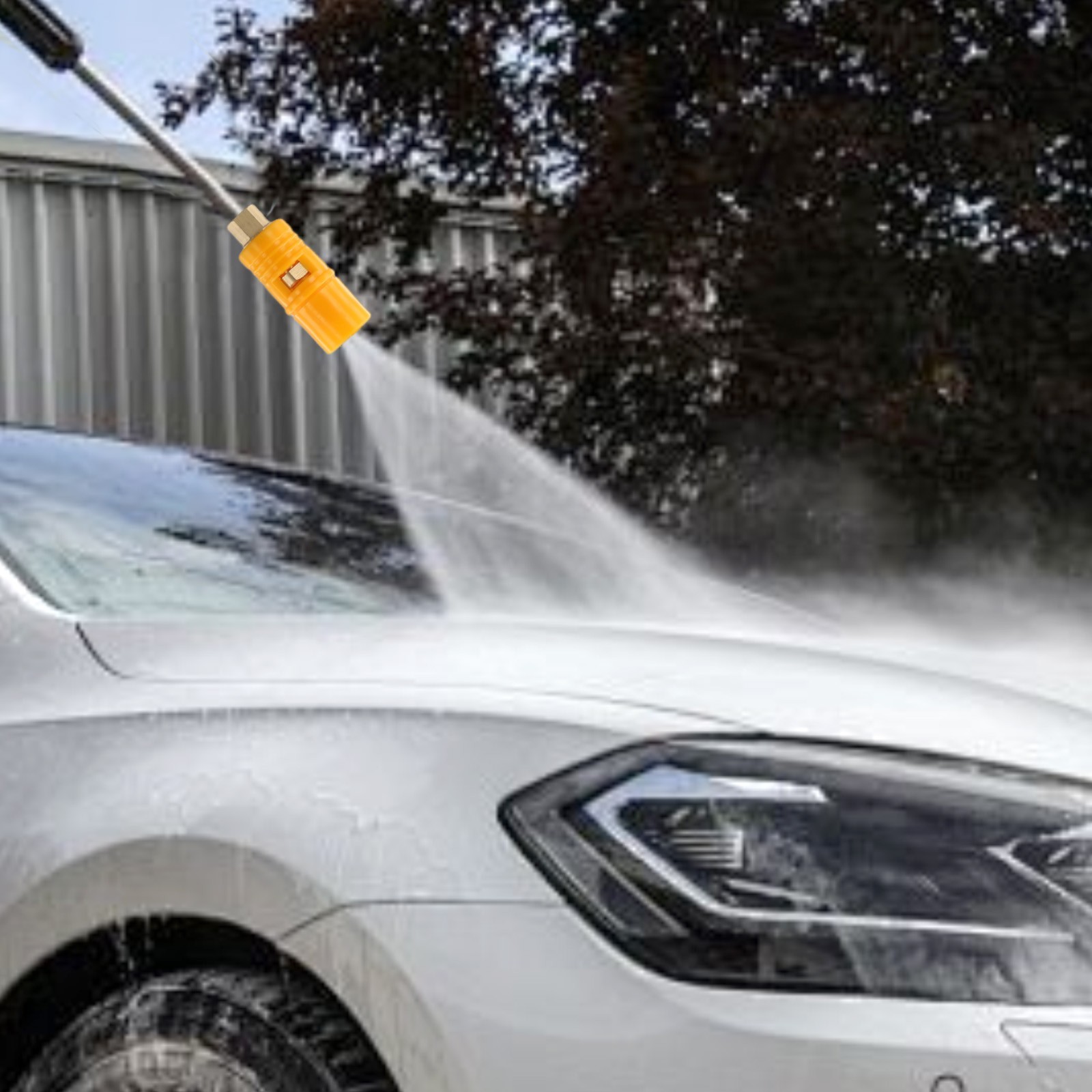 Easy to Use Adjustable Nozzle for Car Washing and General Purpose Cleaning