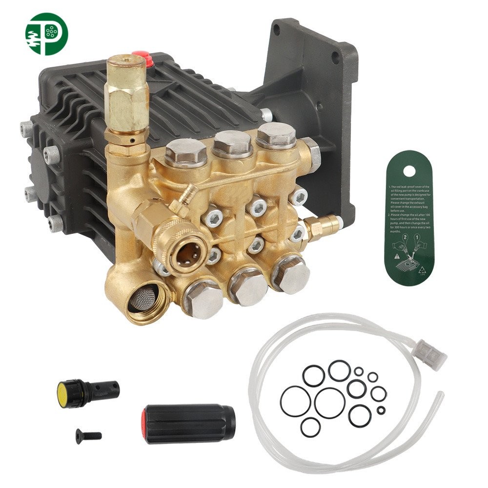 4 GPM 4400 psi Pressure Washer Pump Power Washer Pump 1″ Shaft Horizontal