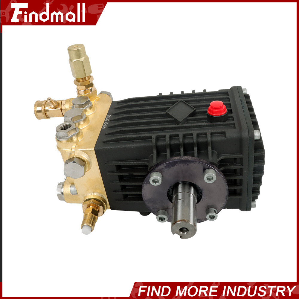 Findmall Pressure Power Washer Pump 24mm Solid Shaft 3600 PSI 4.9GPM Belt Drive