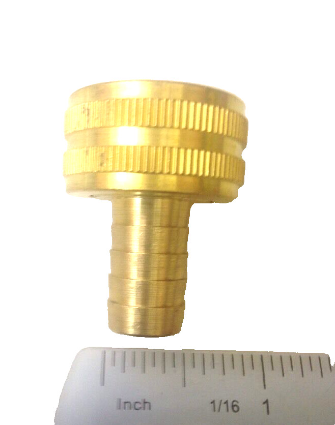 Female Garden Hose Fitting FGH To 1/2″ Barb Adaptor 8.705-008.0 USA Made